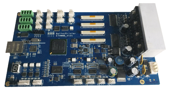 Use for spurt draws printer UV flatbed printer control board kit  7610 double head network Interface inkjet board
