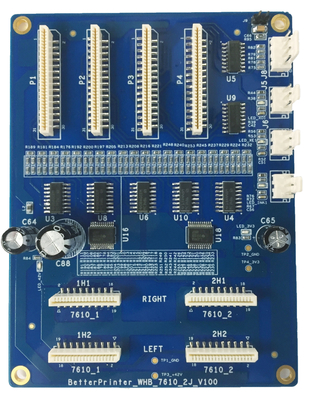 Use for spurt draws printer UV flatbed printer control board kit  7610 double head network Interface inkjet board